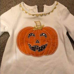 Long-sleeve mud pie Halloween shirt